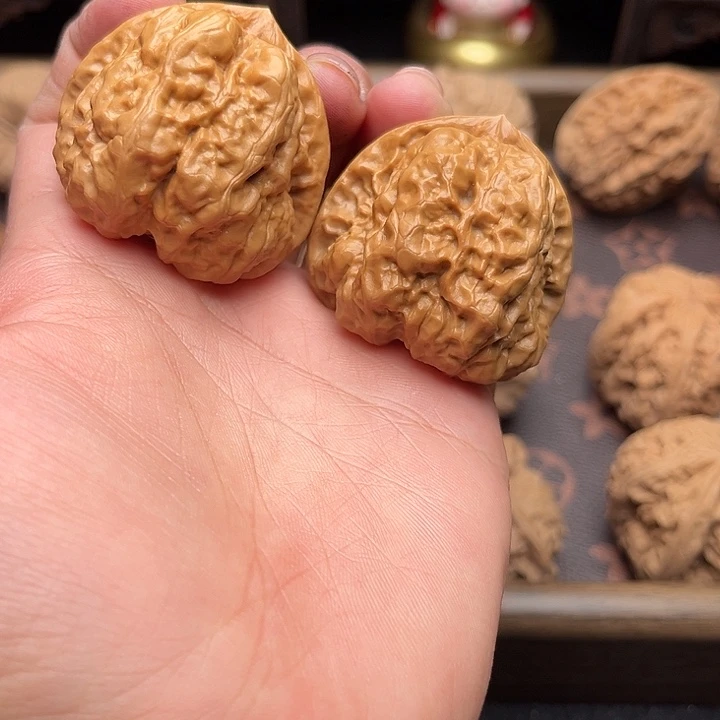 把件文玩核桃41蛤蟆头