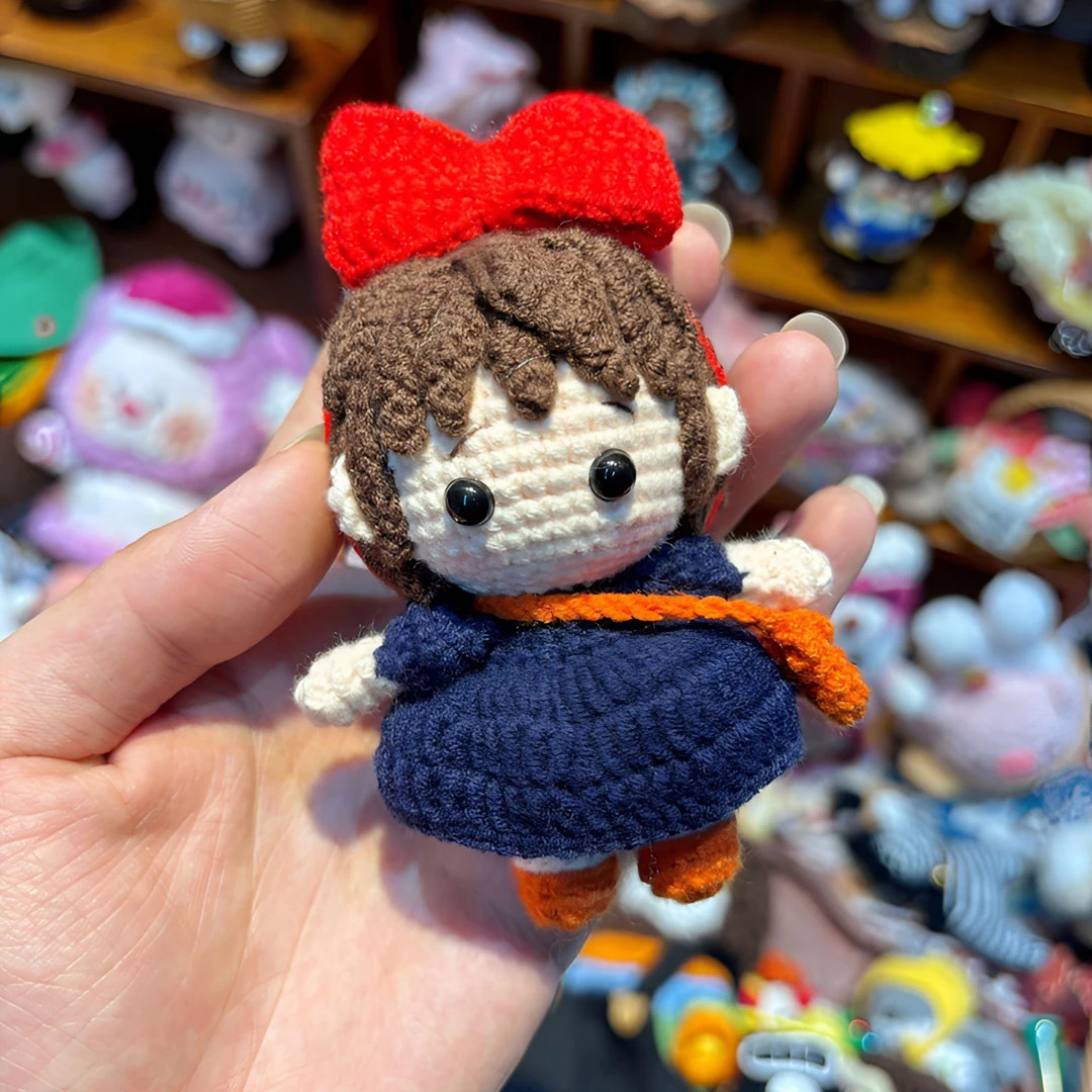 纯手工钩织针织魔女琪琪成品玩偶钥匙扣包包挂件车载摆件生日礼物
