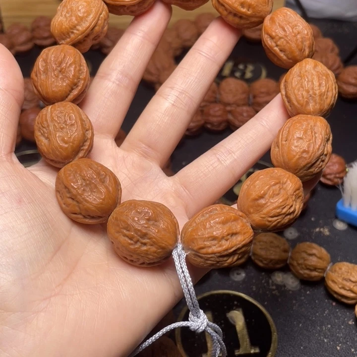 把件文玩核桃异形鬼脸