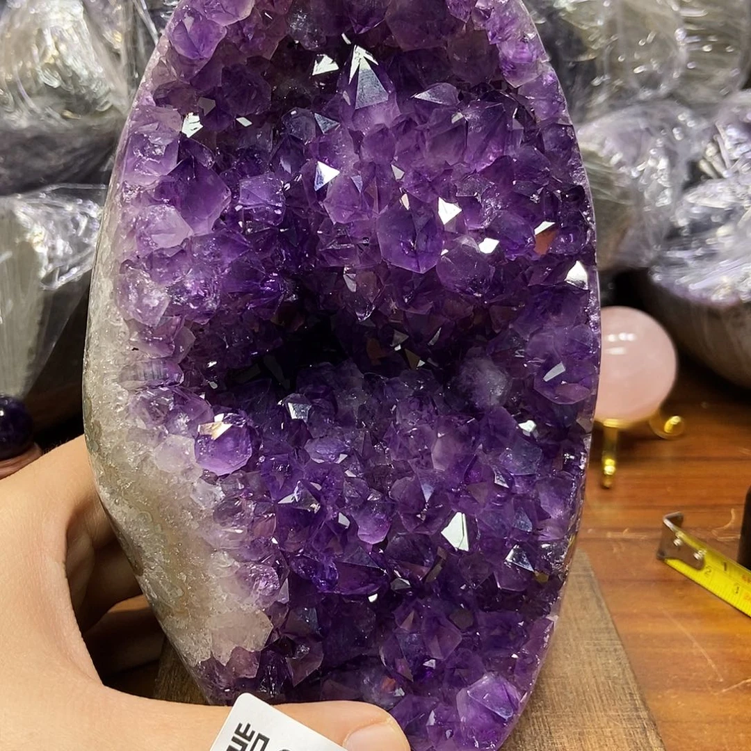 天然水晶摆件未镶嵌水晶