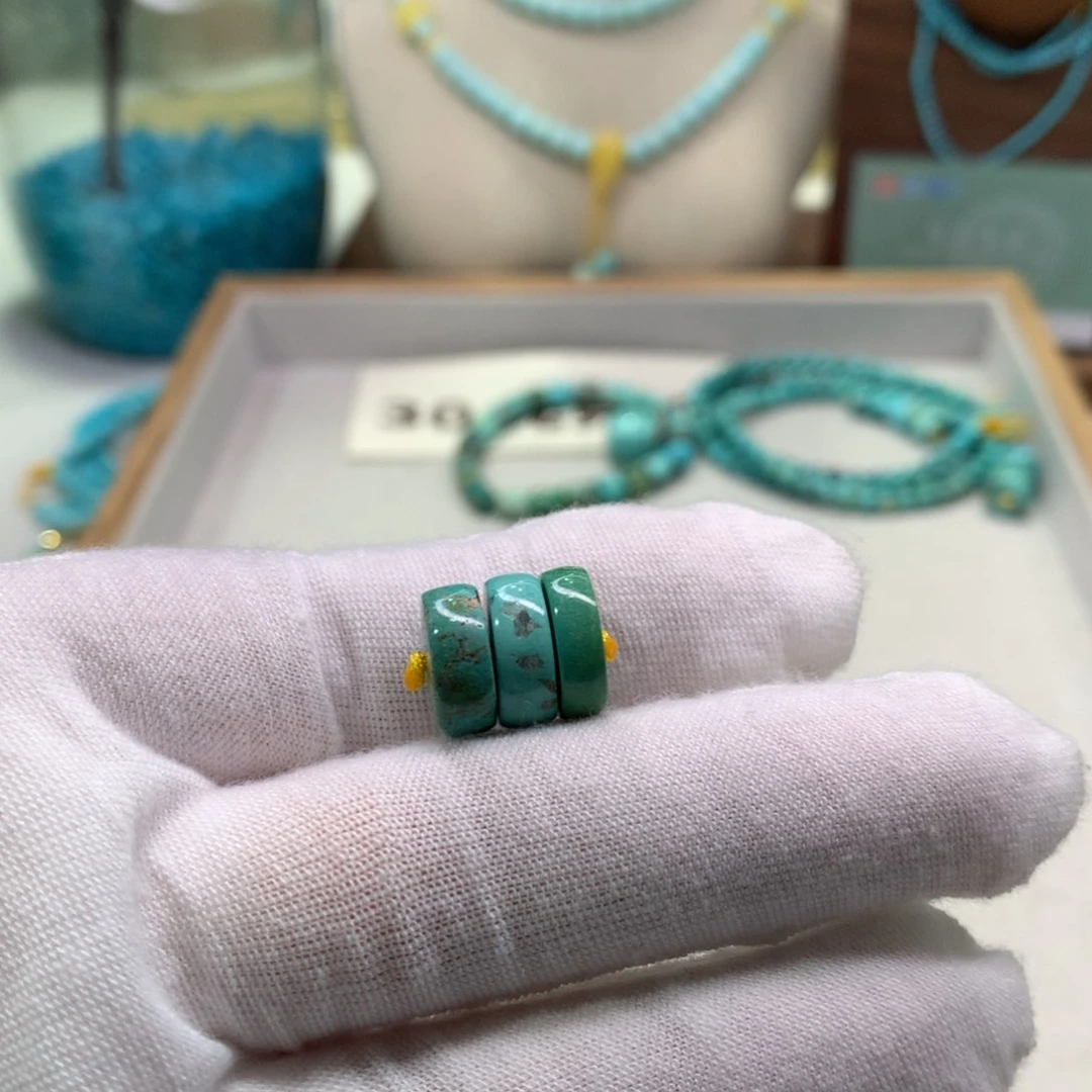 绿松石未镶嵌配饰