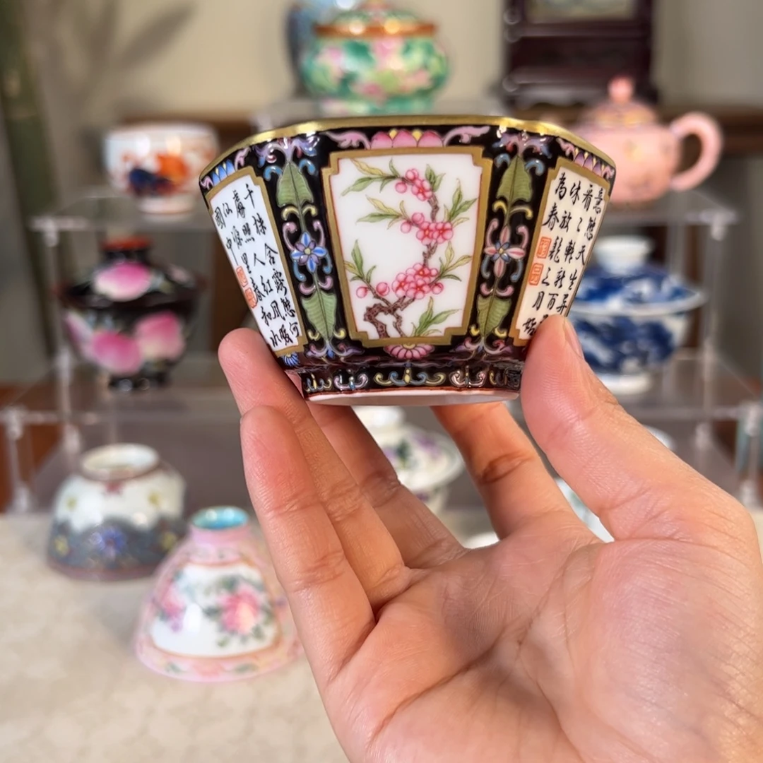 纯手工手绘 高端茶器