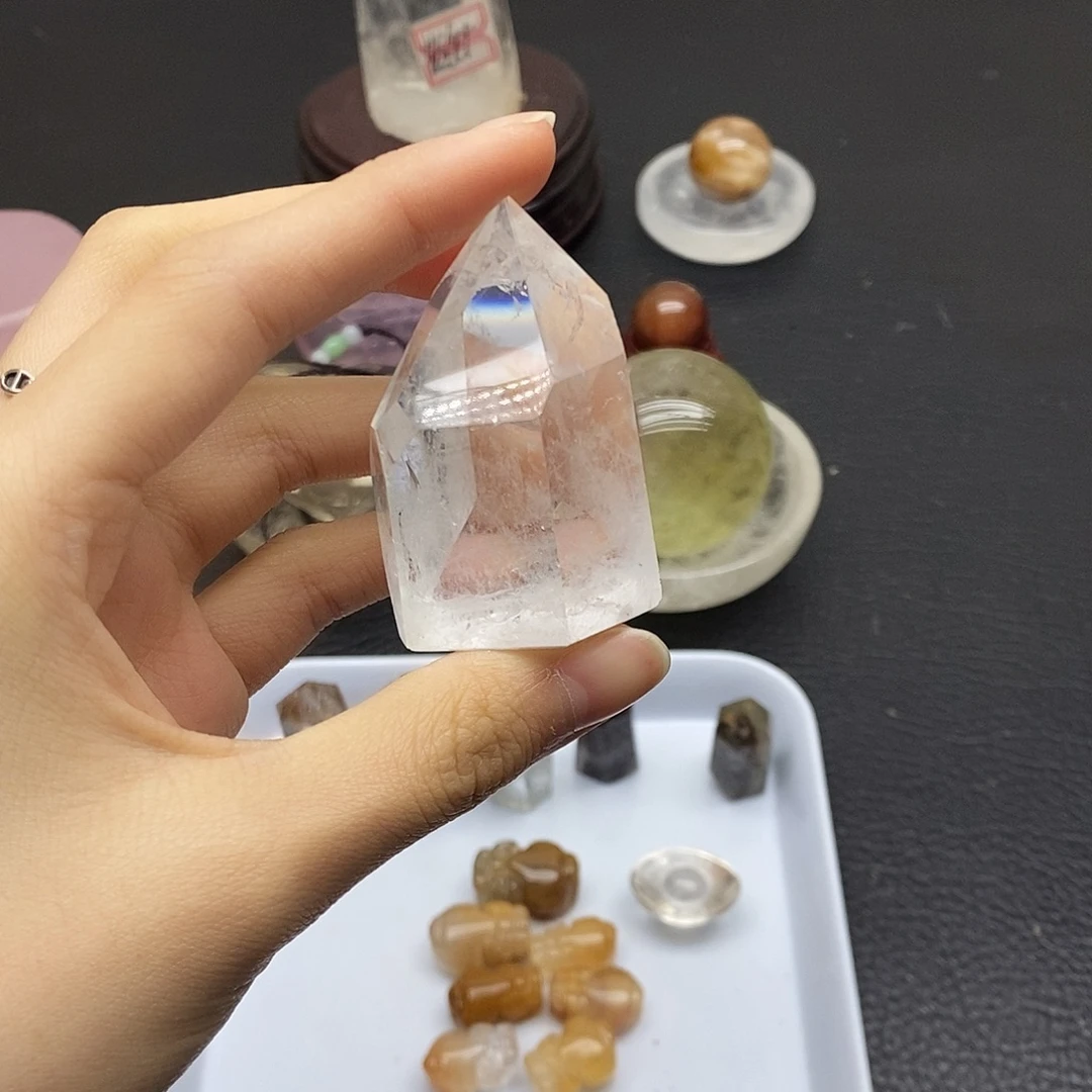 水晶珠宝半成品未镶嵌81水晶石