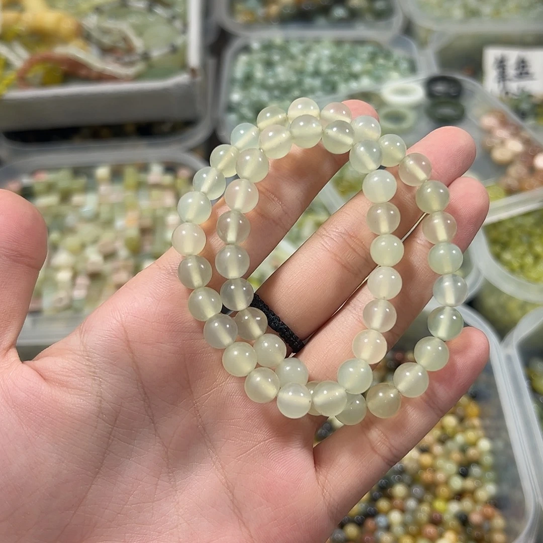 蛇纹石玉合金珠宝半成品