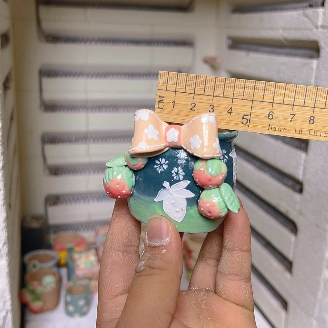 老梧家的纯手工多肉花盆