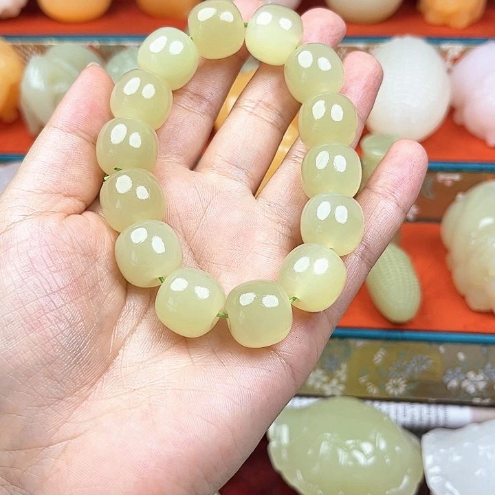 波***6石材手串清水色手串