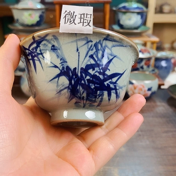 瓷片手工制作工艺精湛等