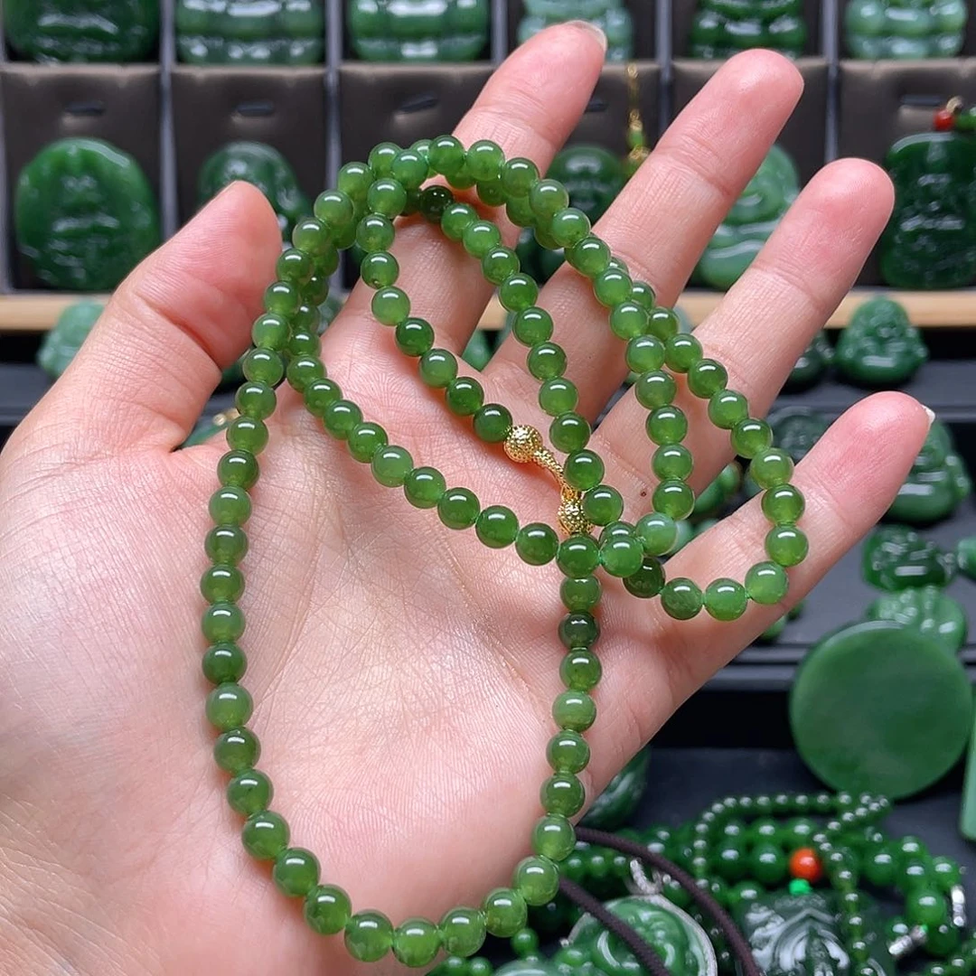 和田玉链子未镶嵌南**江