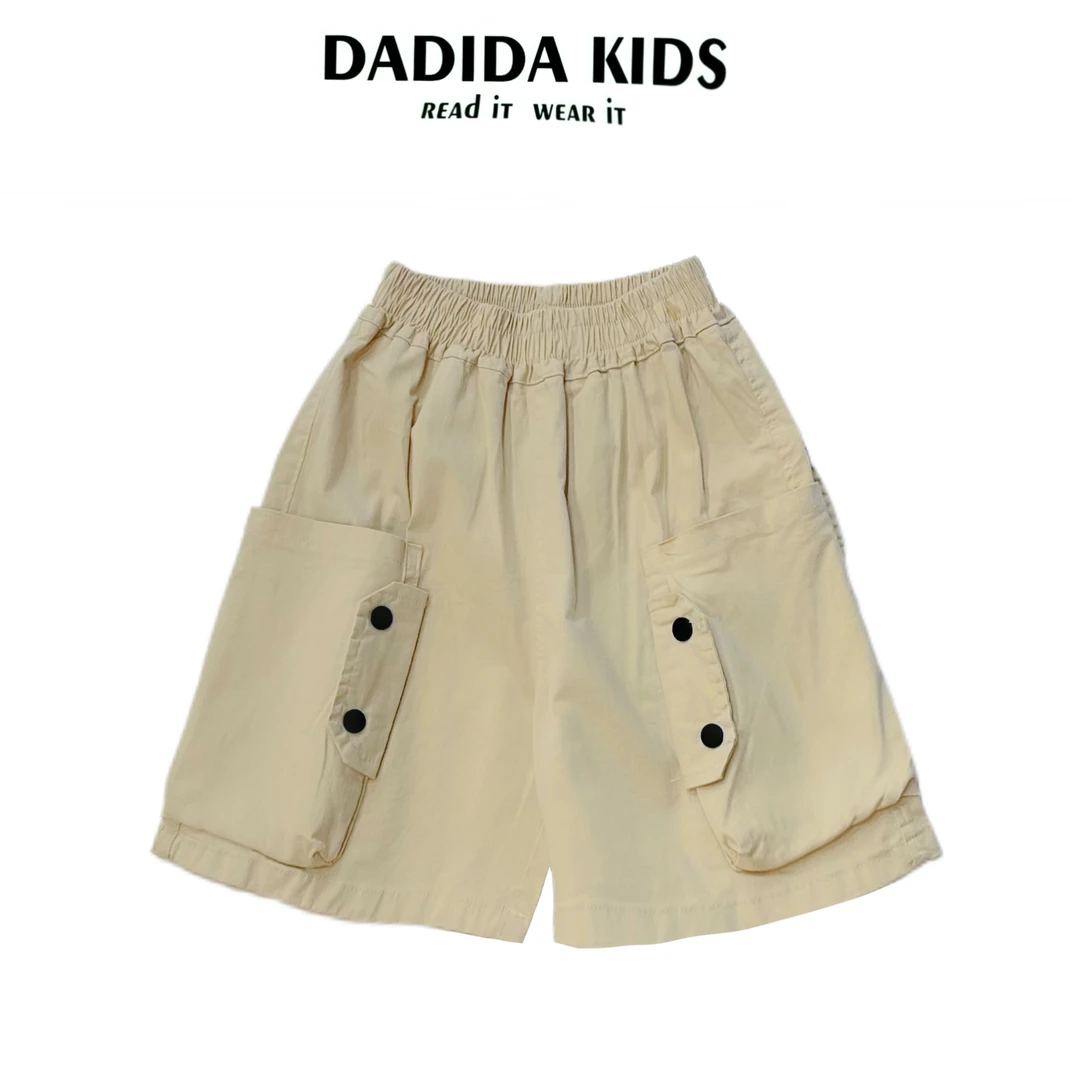 dadida/嗒嘀嗒夏季男童童装五分短裤休闲时尚805300045