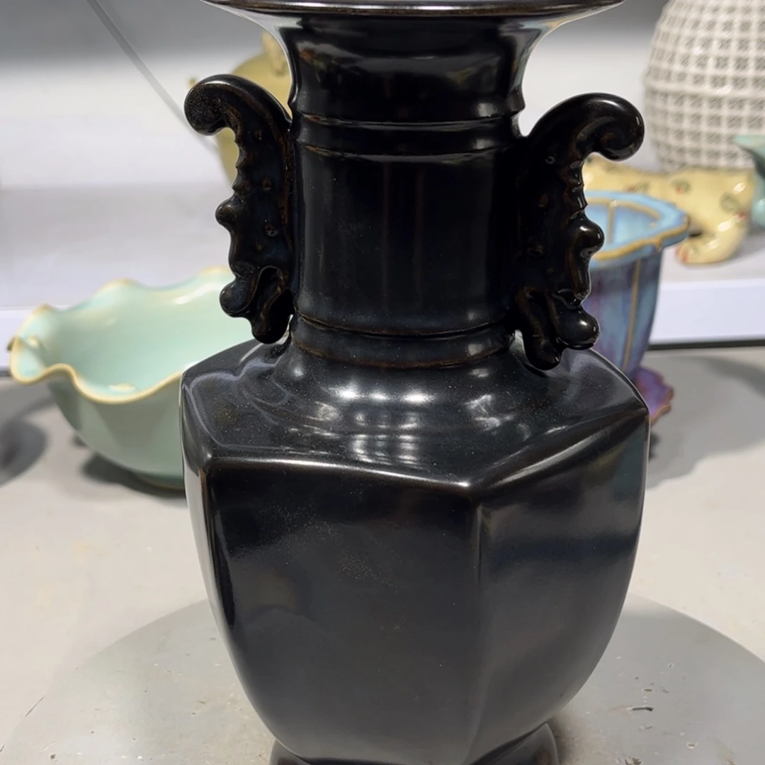 瓶汝窑瓷器品相完美