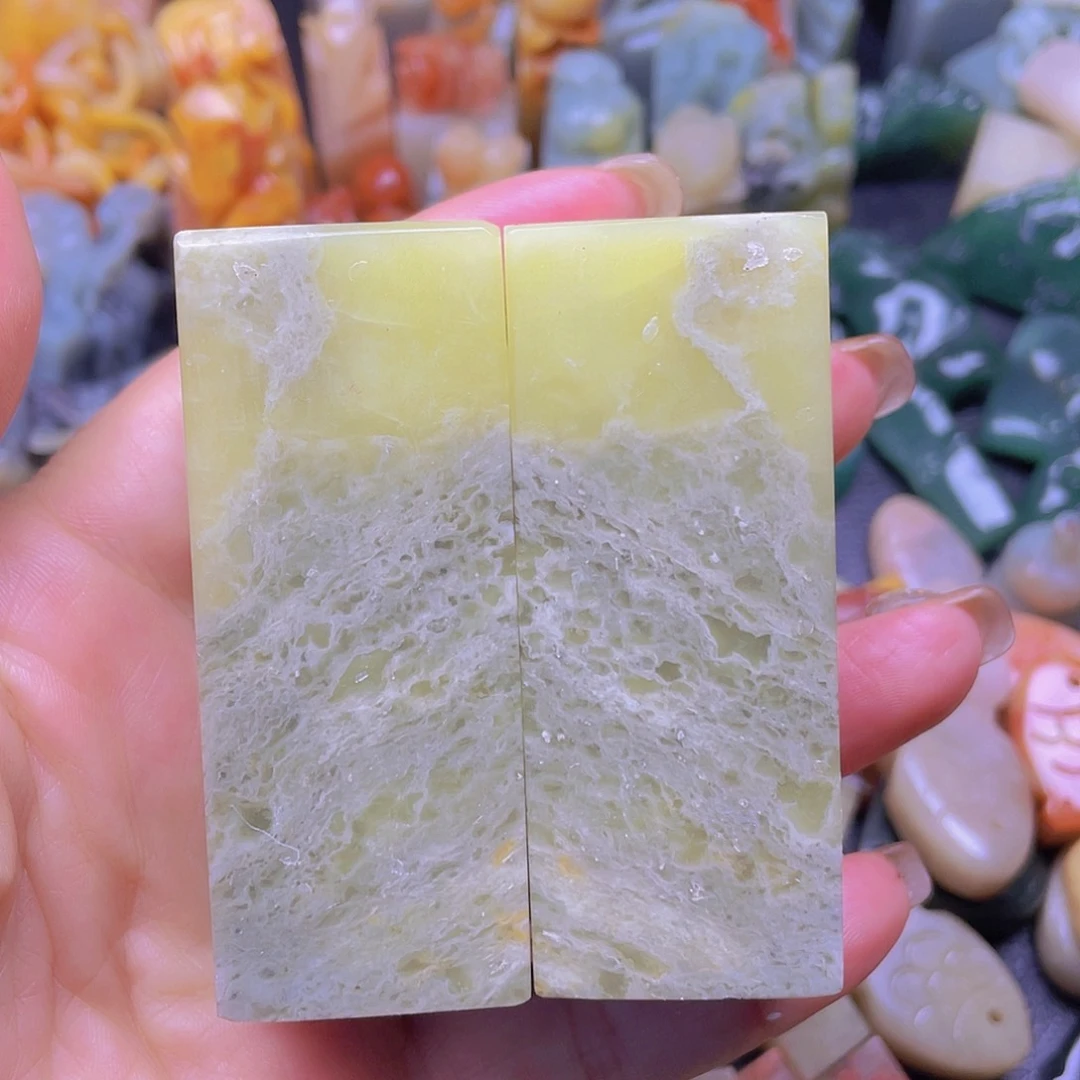 青田石印石青田封门