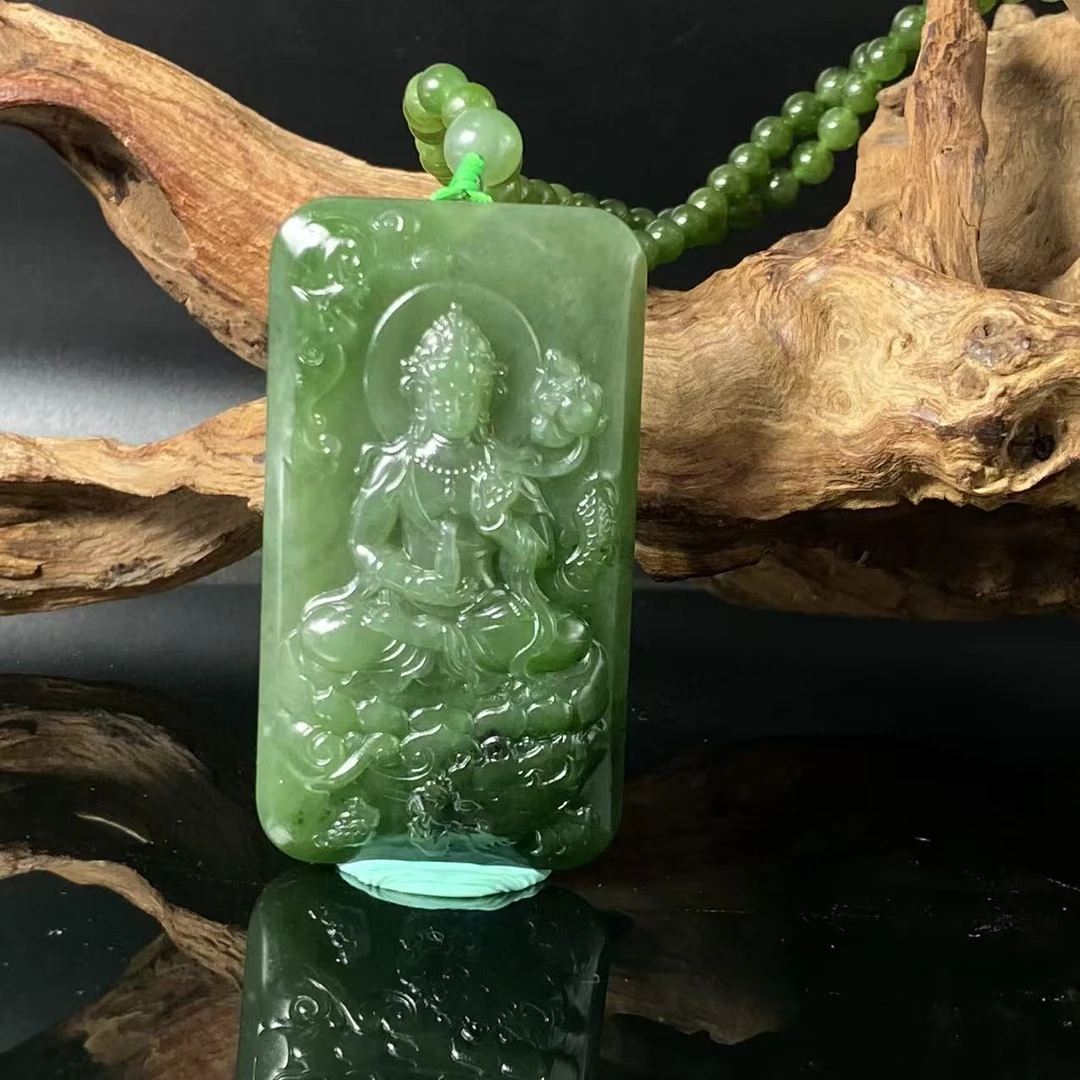 A670 和田玉吊坠  17A 8422156