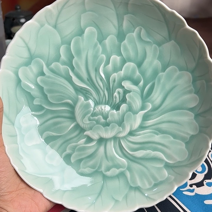 龙泉云间青瓷小米茶器