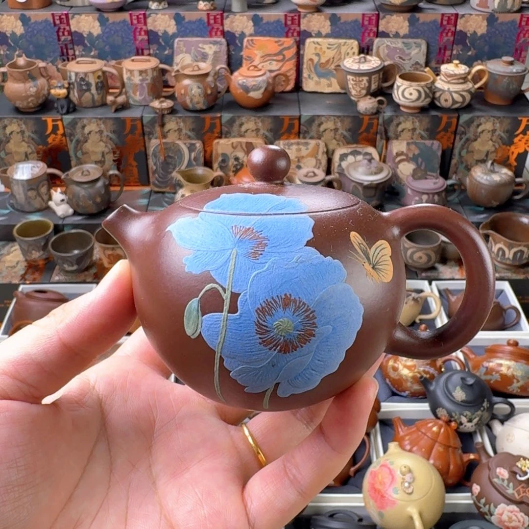 茶壶紫砂150cc原矿精工半手