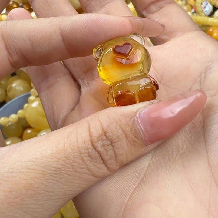 琥珀未镶嵌珠宝奇石