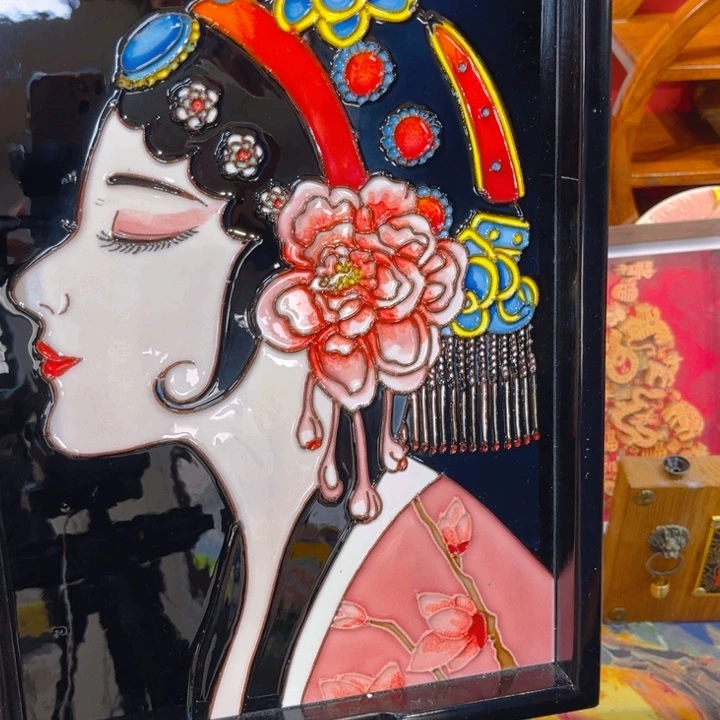 牧***野陶瓷瓷板画艺术作品
