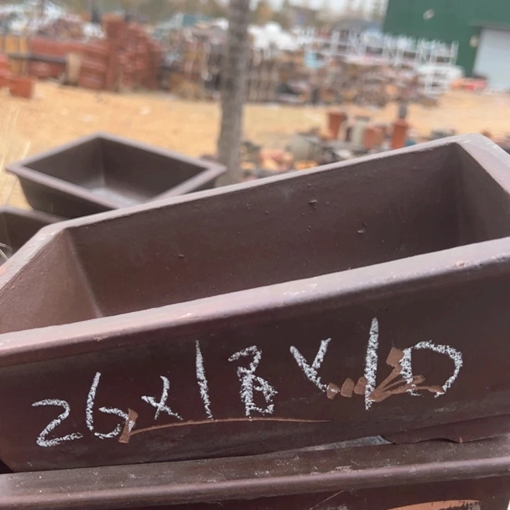 红陶紫砂马槽瑕疵