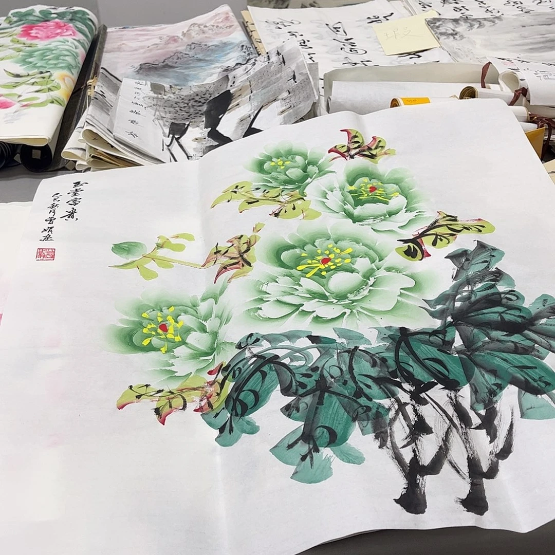 国画H精品国画作品