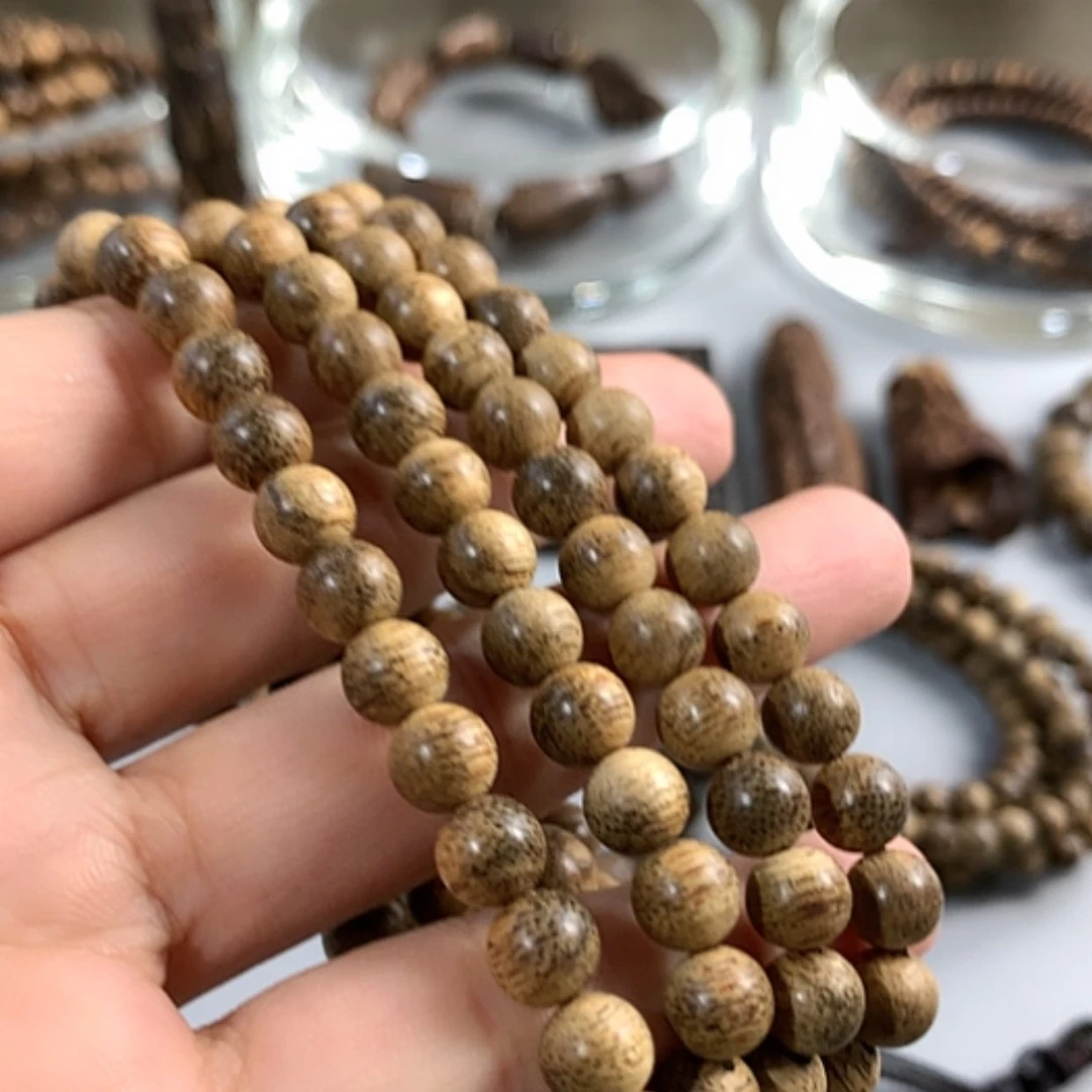 【闪购商品】沉香手串缅甸密支那0.7，16.8克95沉