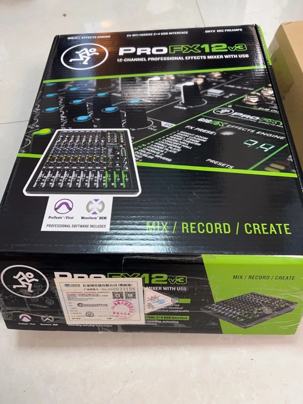 95新  美奇Running Man ProFX12v3调音台手机电脑12路直播声卡