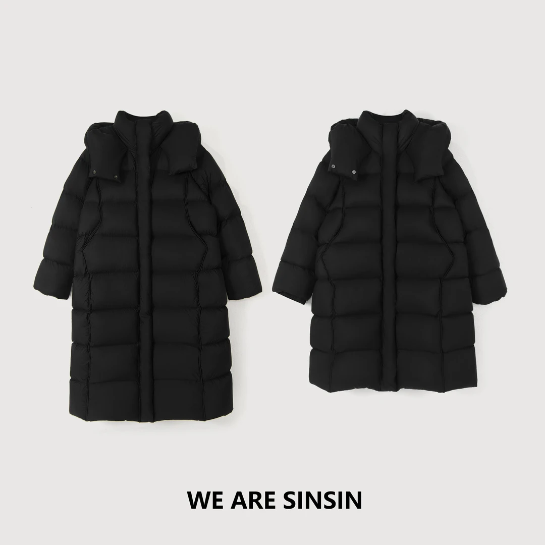 “冰川黑大鹅”（两个版）高端线！515g大朵90白鹅绒！超蓬松保暖羽绒服