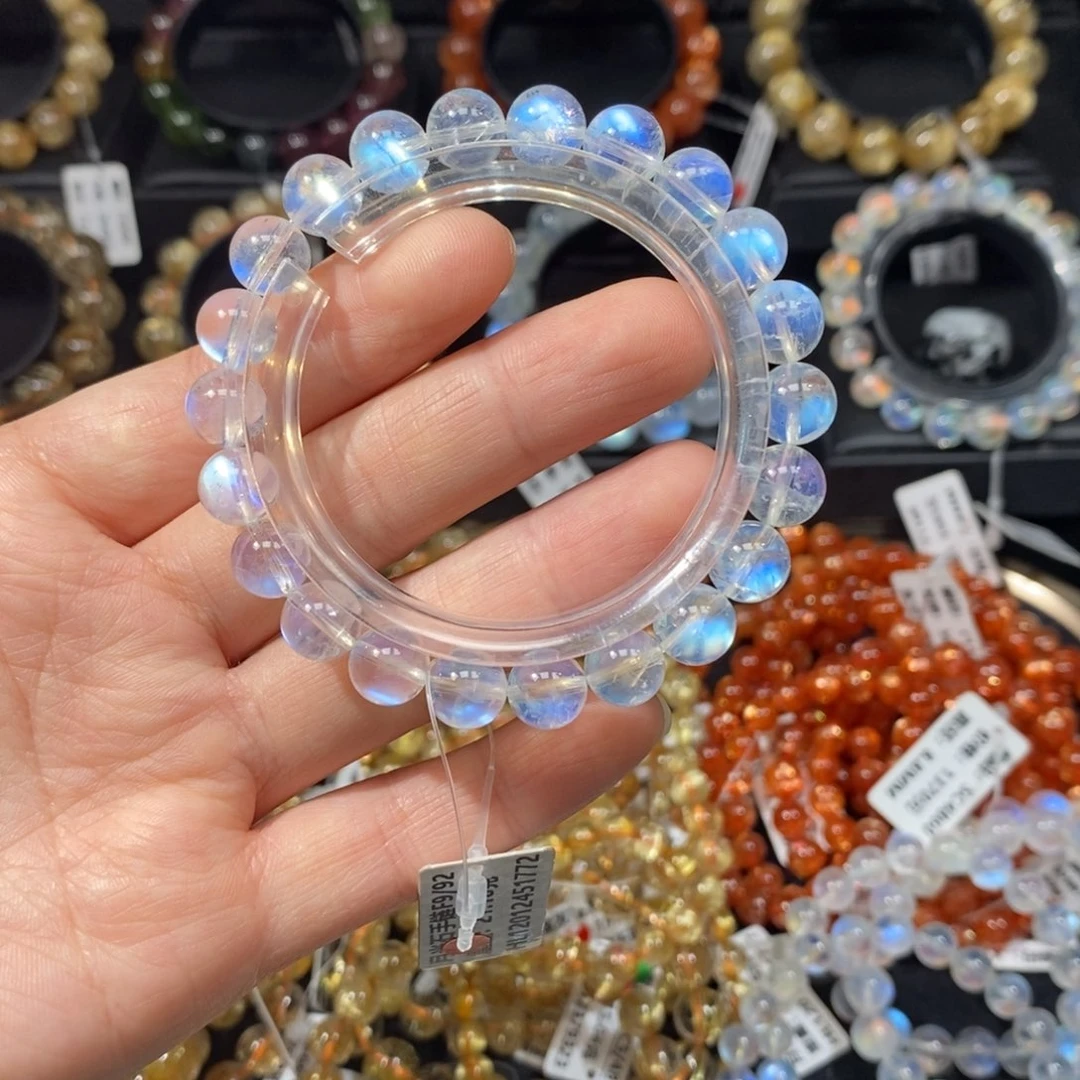 月光石手链未镶嵌SC5003#8.8mm