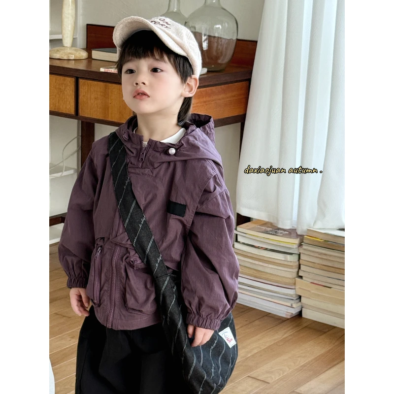 【大小卷】秋款新品男童百搭款夹克外套-52610