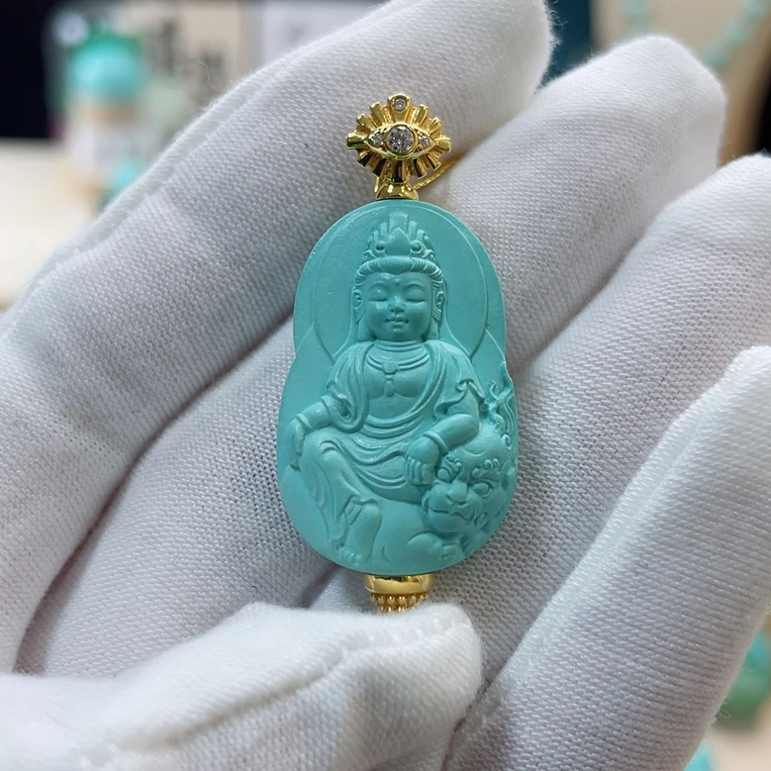 绿松石珠宝奇石未镶嵌