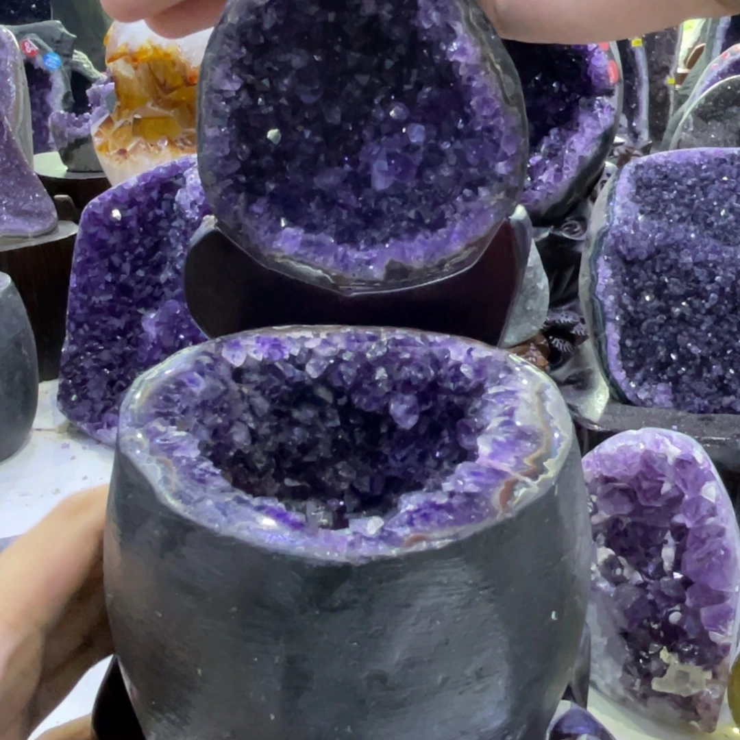 未镶嵌珠宝半成品紫晶