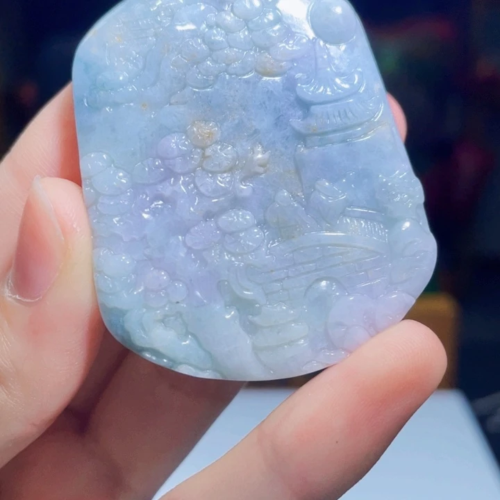 翡翠未镶嵌吊坠(不含链)A27多样性发其一