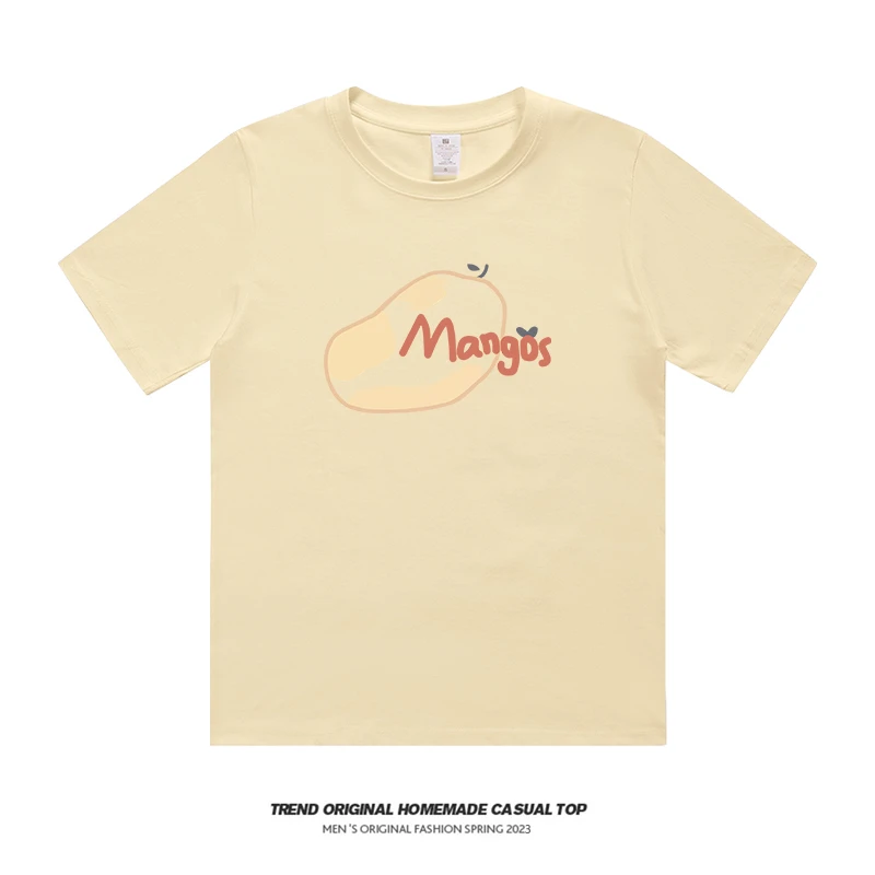 【T恤系列】芒果 230g精梳棉男女同款短袖 soinku