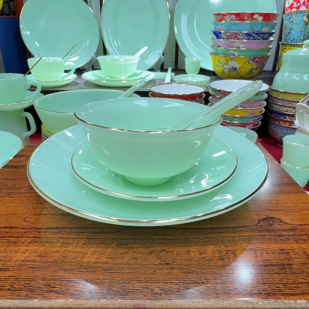 玉瓷高端精品玉瓷餐具