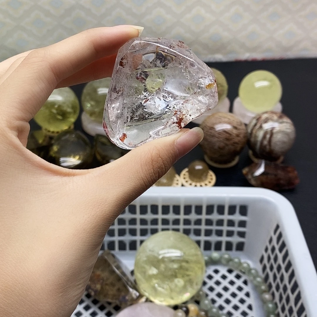 未镶嵌水晶珠宝半成品162水晶石