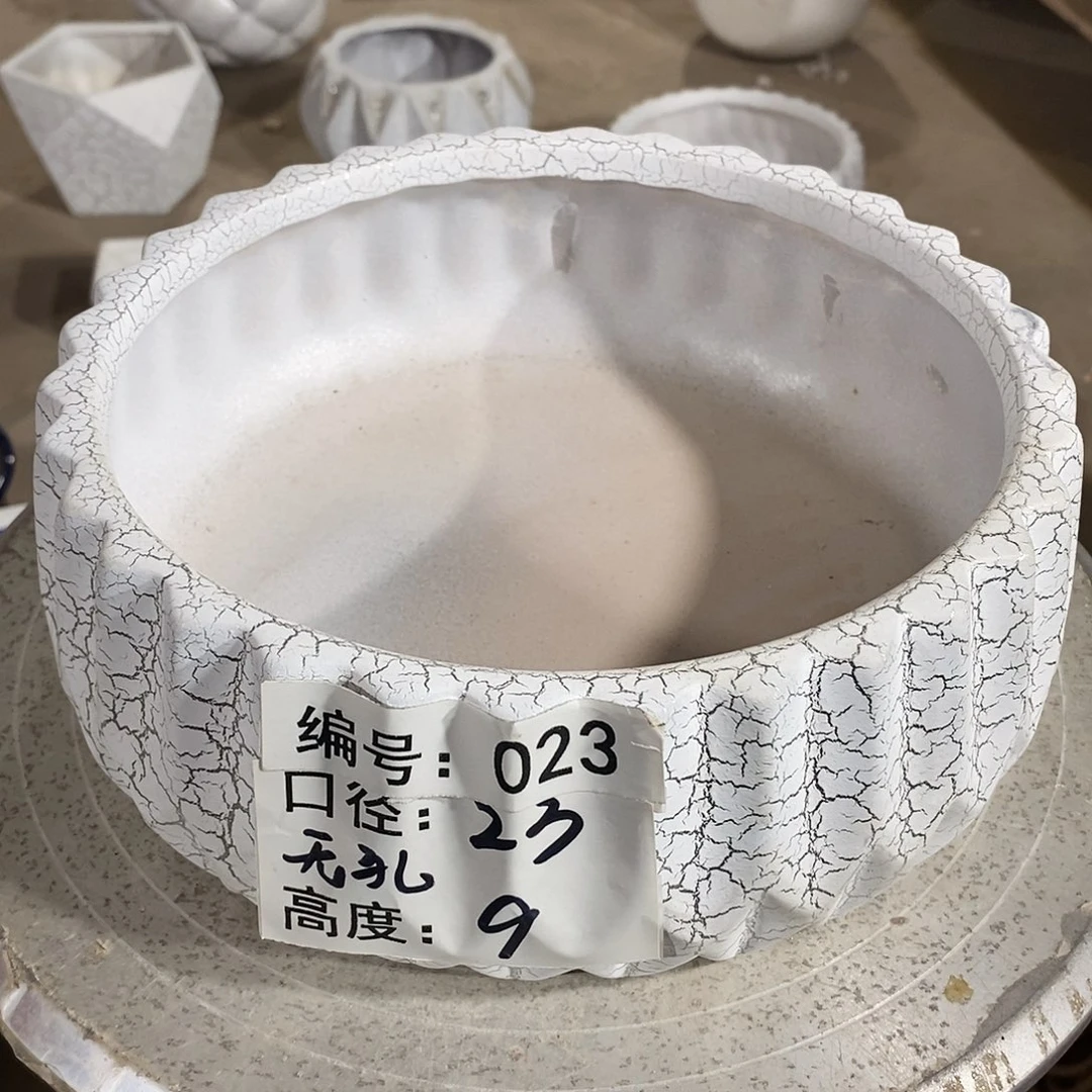 【闪购商品】陶瓷微瑕花盆-023-1个