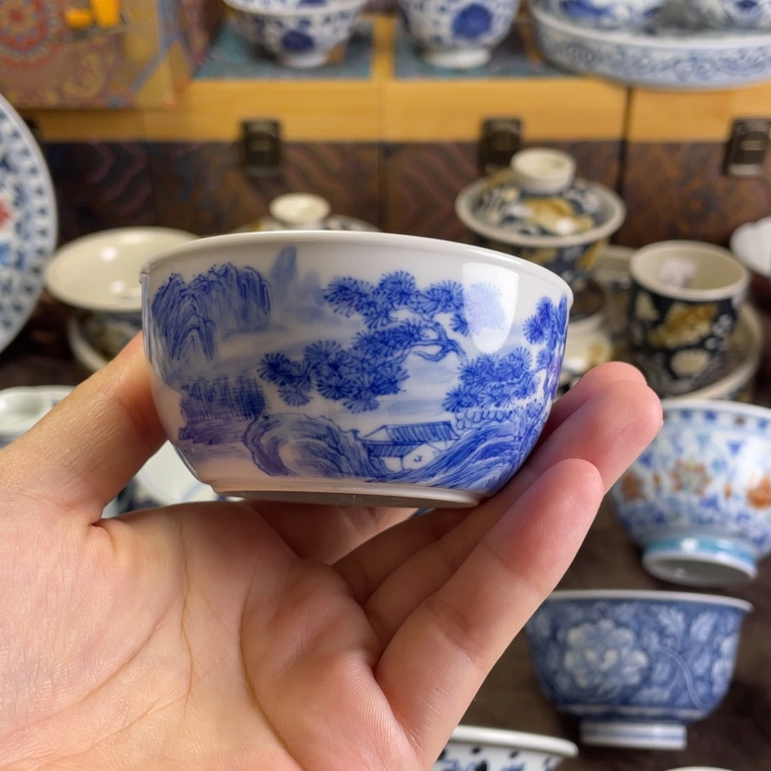 11景德镇青花山水