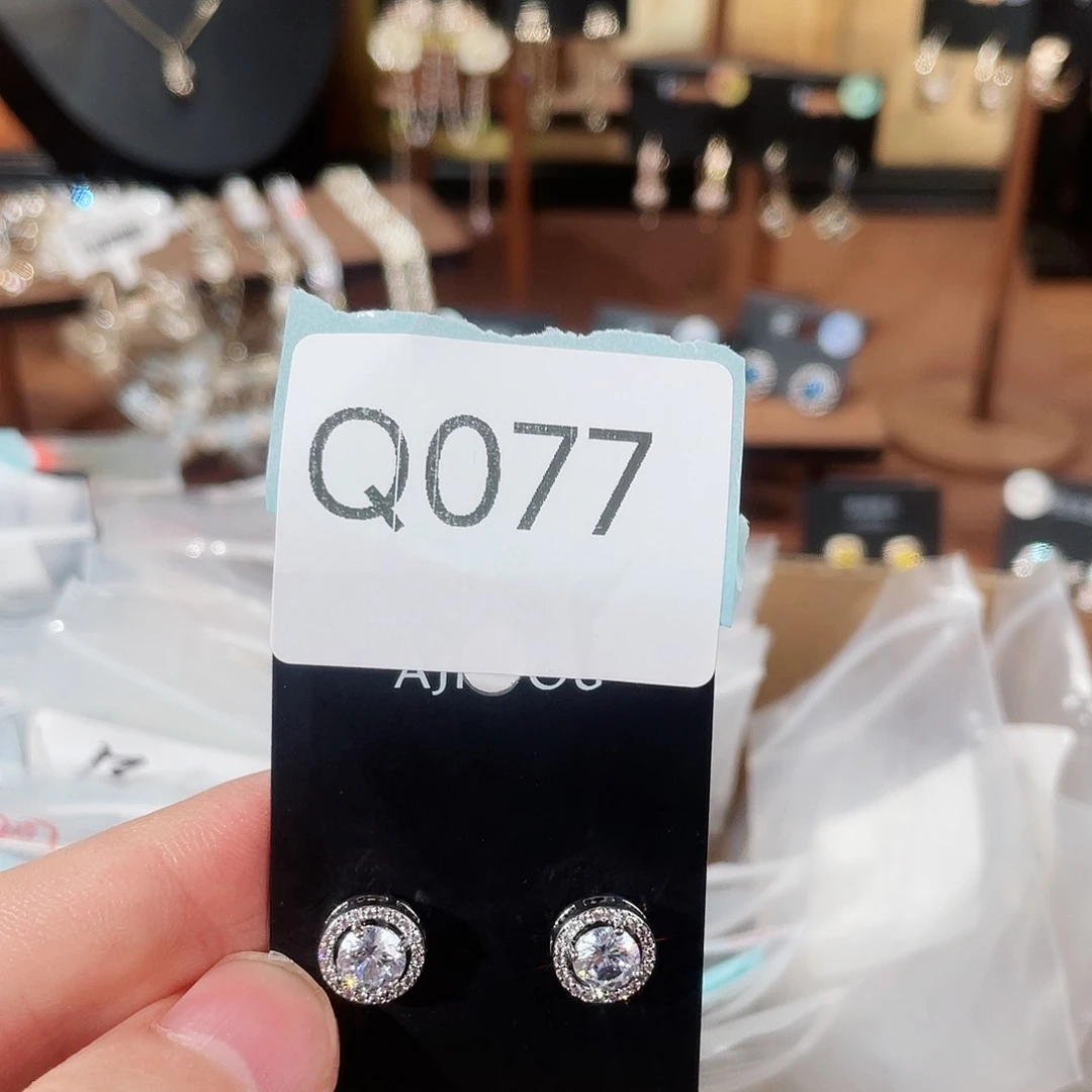 铜合金925银锆石Q077