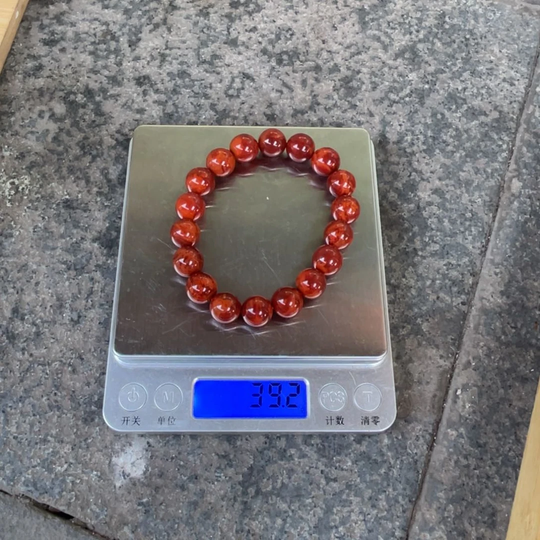 手串未镶嵌南红玛瑙