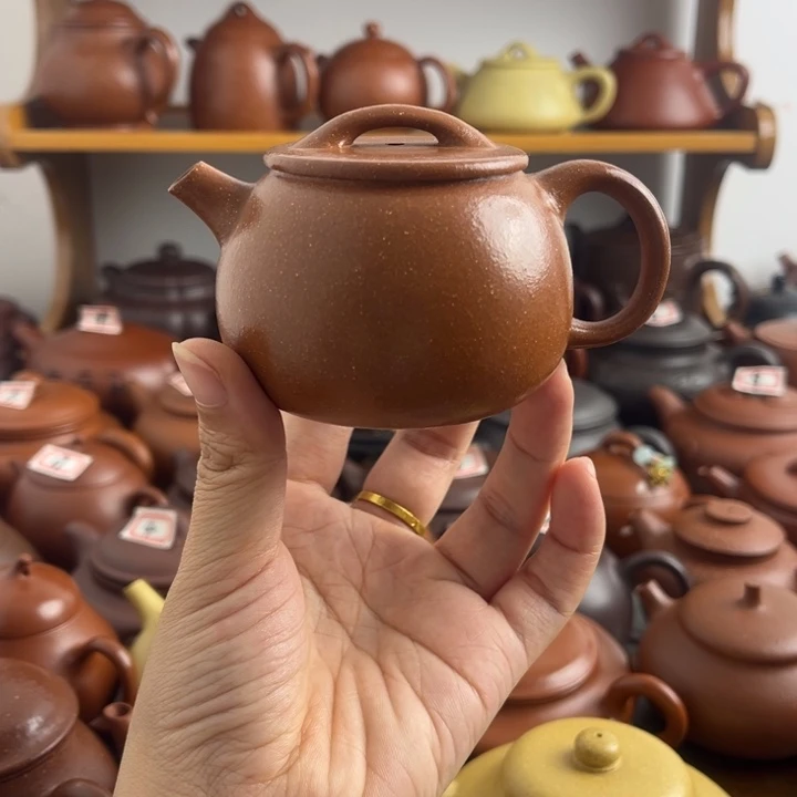 茶壶紫砂150cc降坡半手