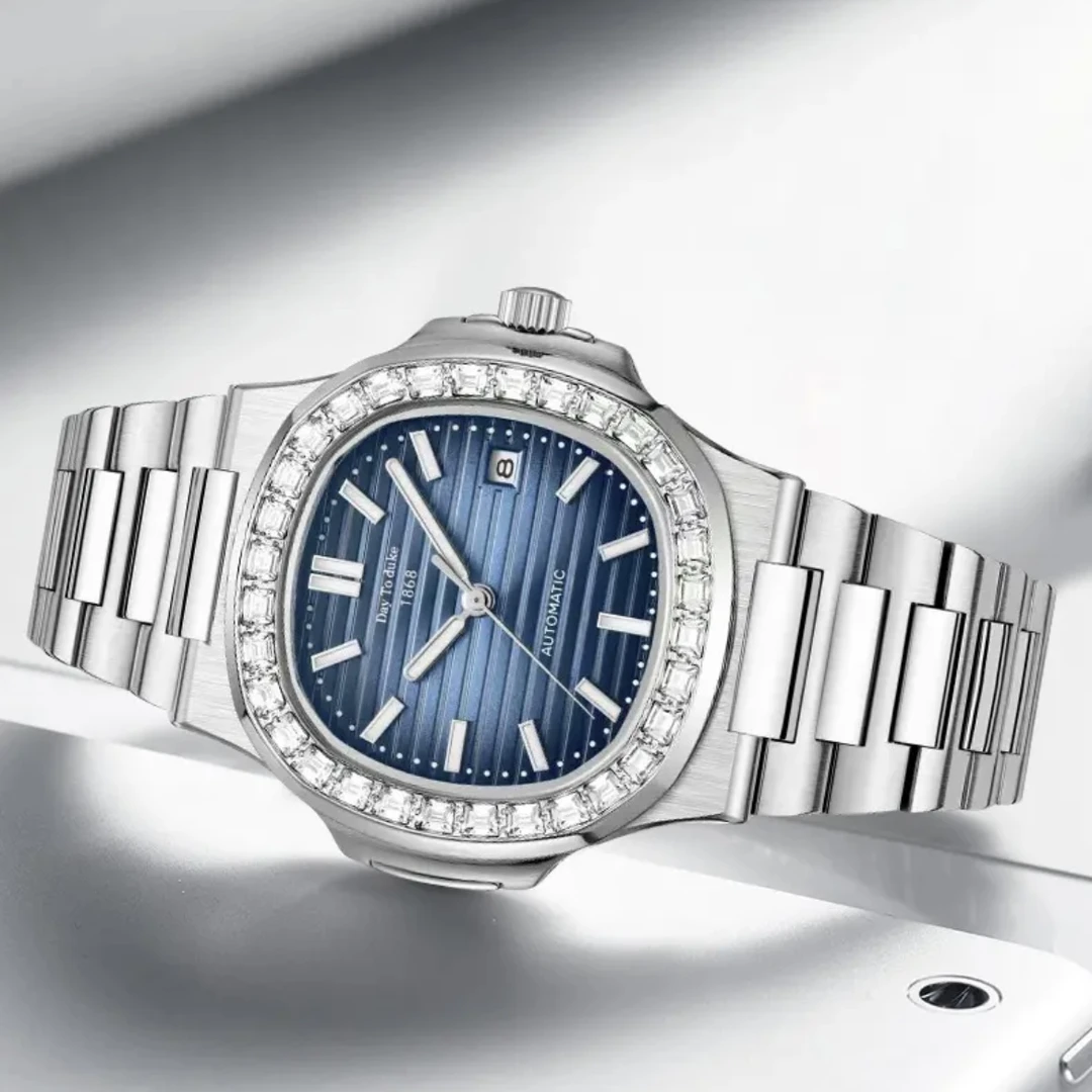 【黎莎专属】TD5001鹦鹉螺潮流男士防水全自动机械腕表