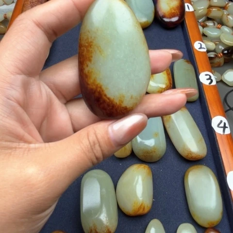 和田玉颈饰未镶嵌用****1