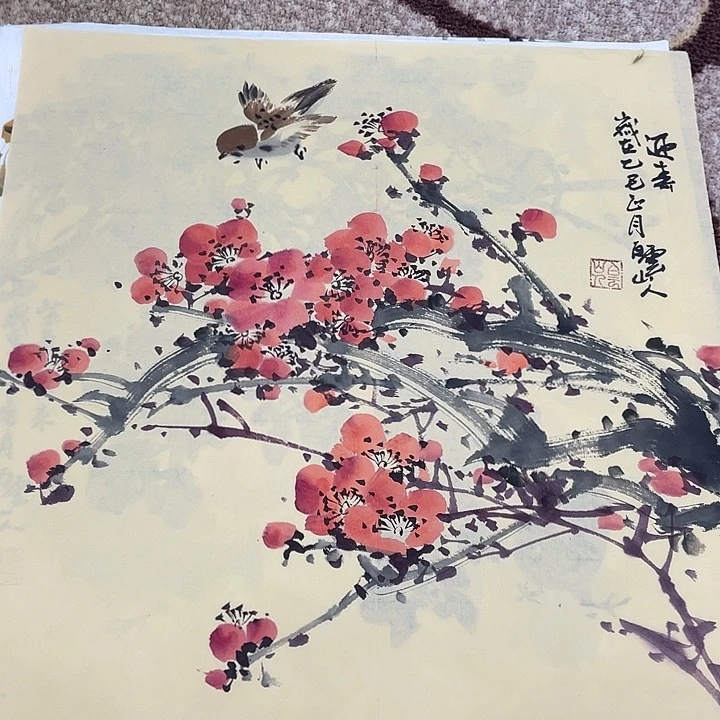 光***舒国画纪红燕老师作品666