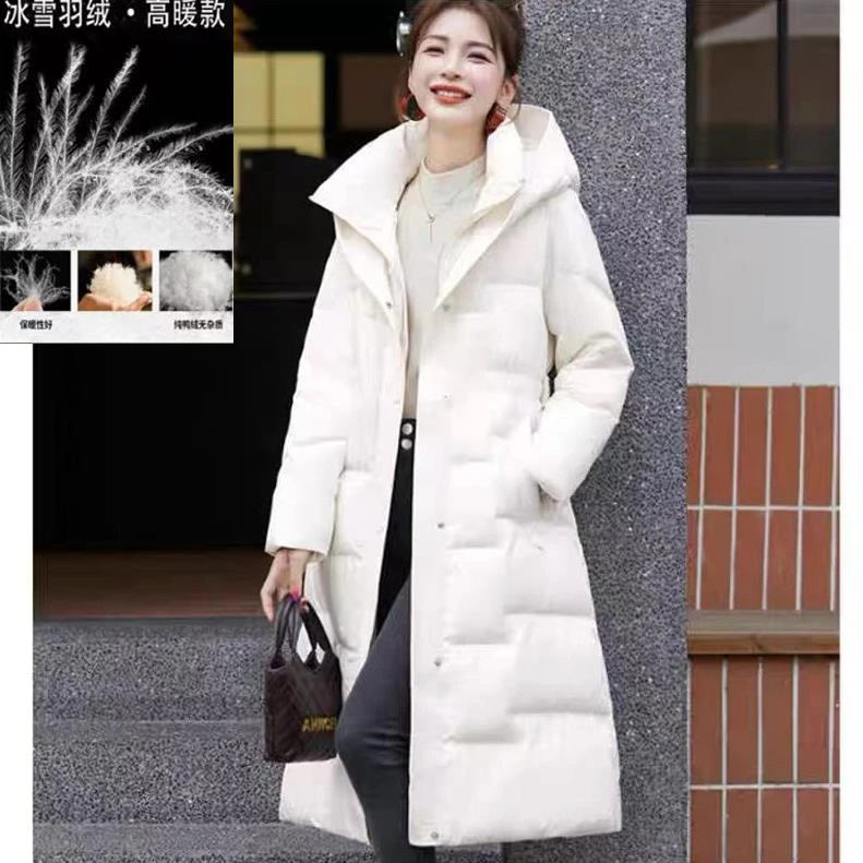 【羽绒服】冬季加厚保暖高档时尚韩版外套百搭女装12617-1[RY]J