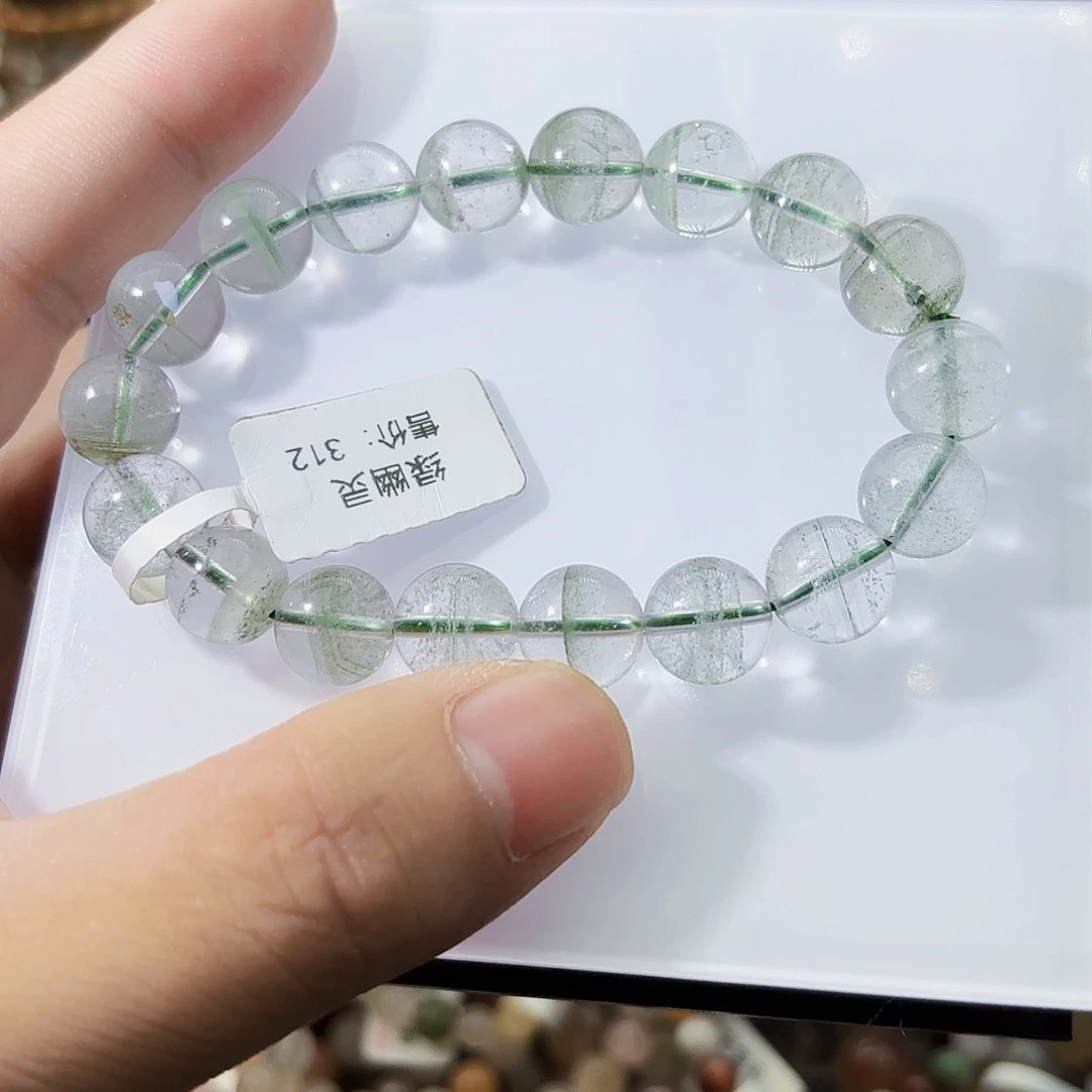 水晶手链未镶嵌绿幽灵11.5+