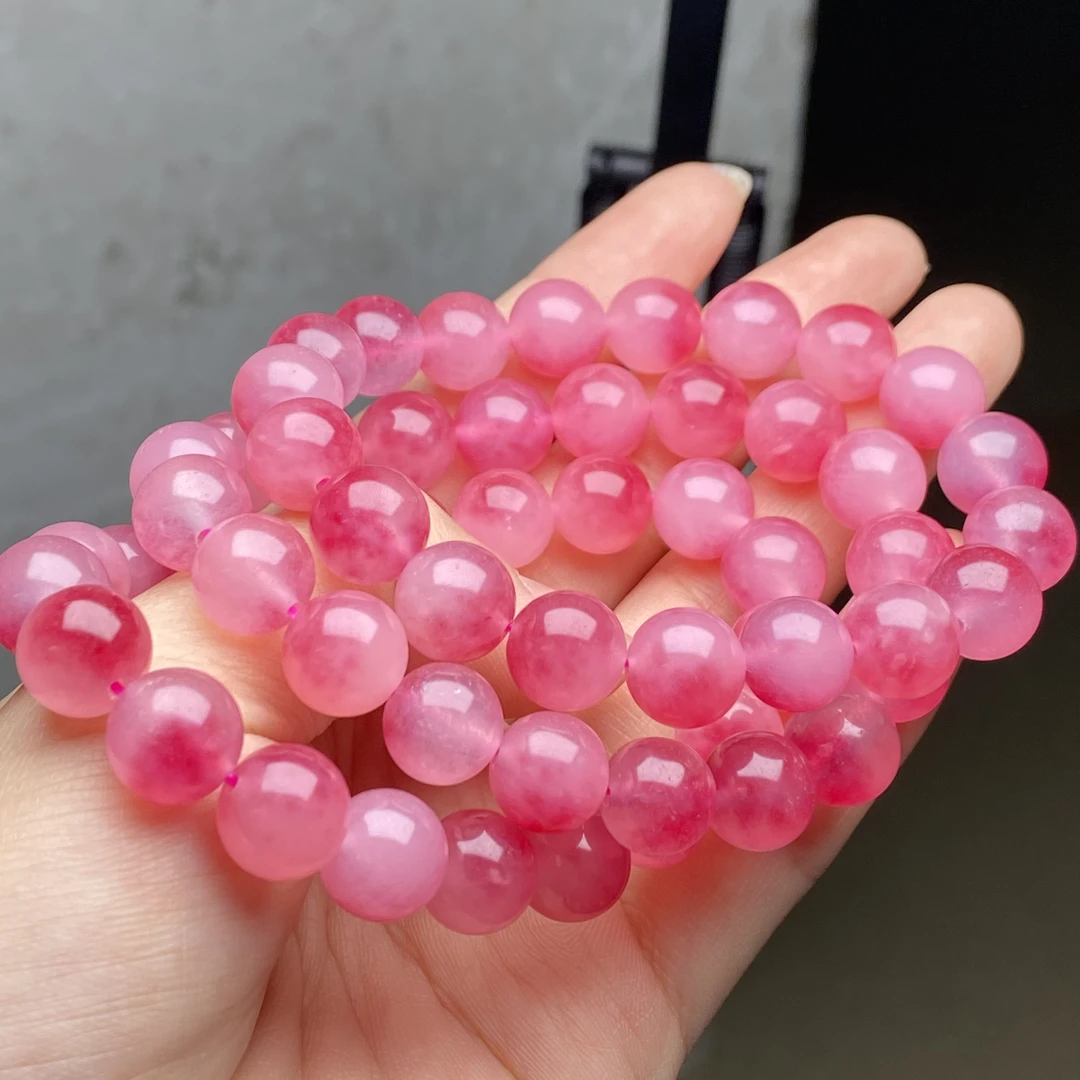YHY-81号精品樱花雨手链10mm多样性发一件