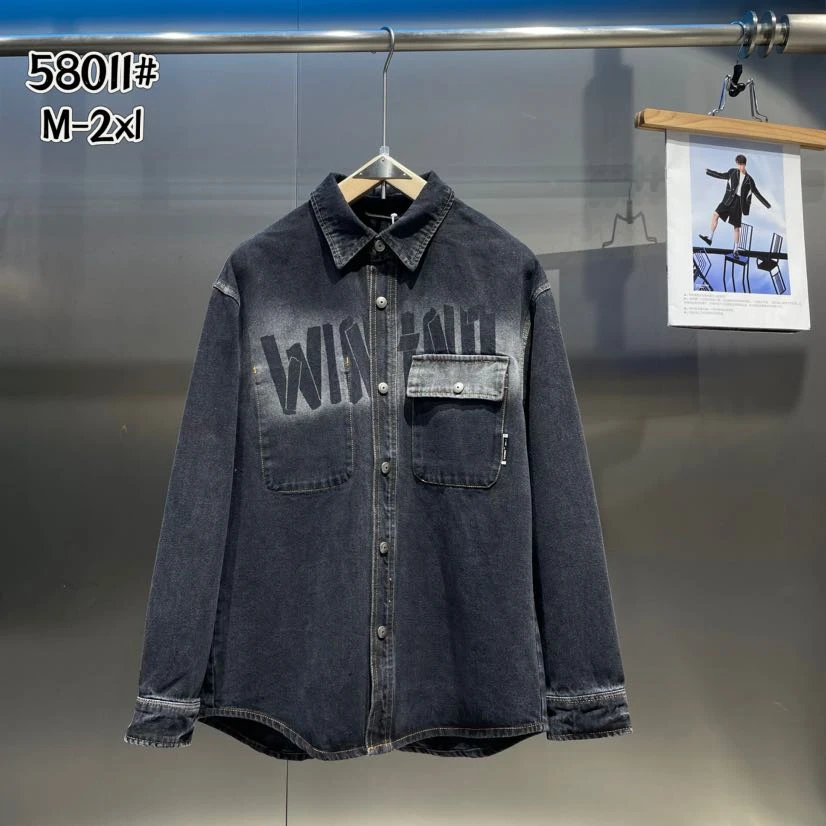 大占推荐 58011 潮牌休闲时尚牛仔夹克外套