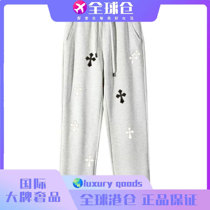大牌奢品-9403-克家2025新款卫裤长裤男潮流百搭休闲裤宽松情侣