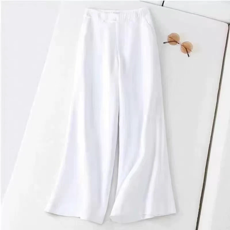 高腰女款窄版直筒裤时尚洋气