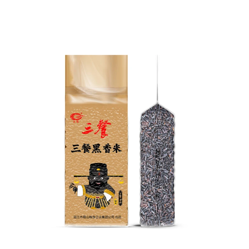 湛品推荐·三餐黑香米入口软香回甘独特红土地良田种植