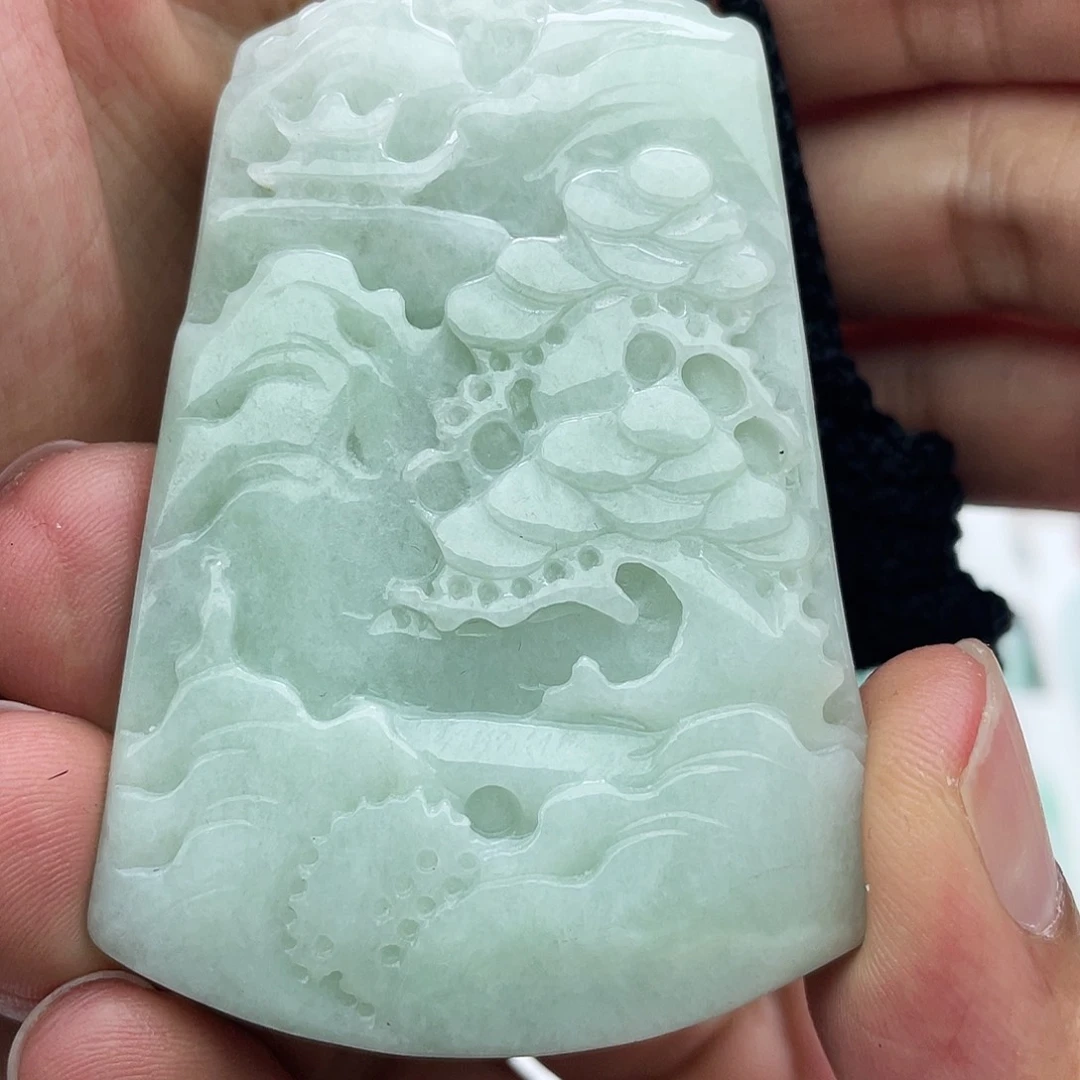 颈饰未镶嵌翡翠翡翠