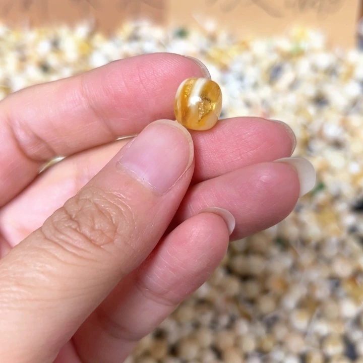 裸石蜜蜡未镶嵌10mm一个